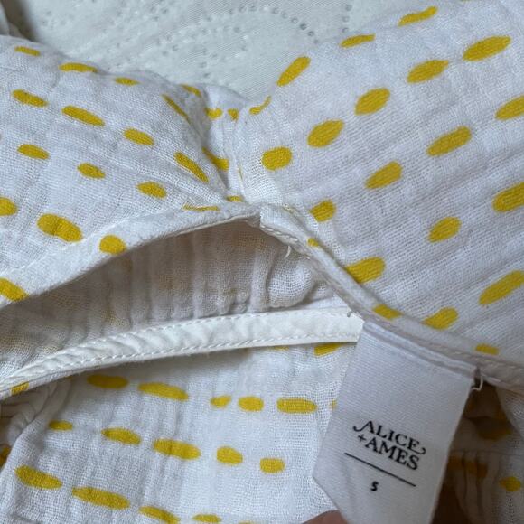 Alice + Ames Muslin Ruffle Dress Size 5 - Picture 6 of 6